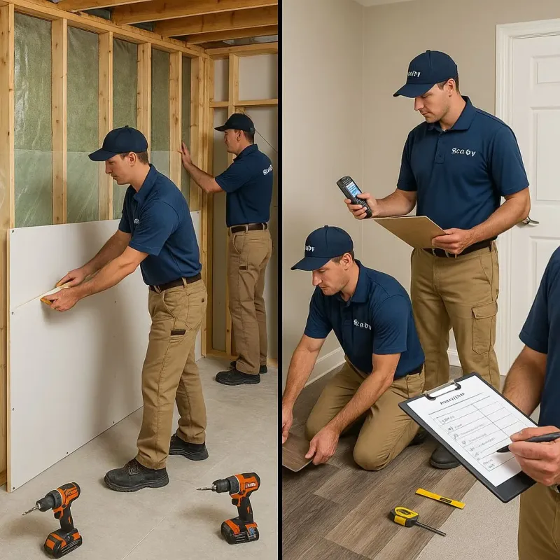 Repairs and Reconstruction process in Lafayette, CA